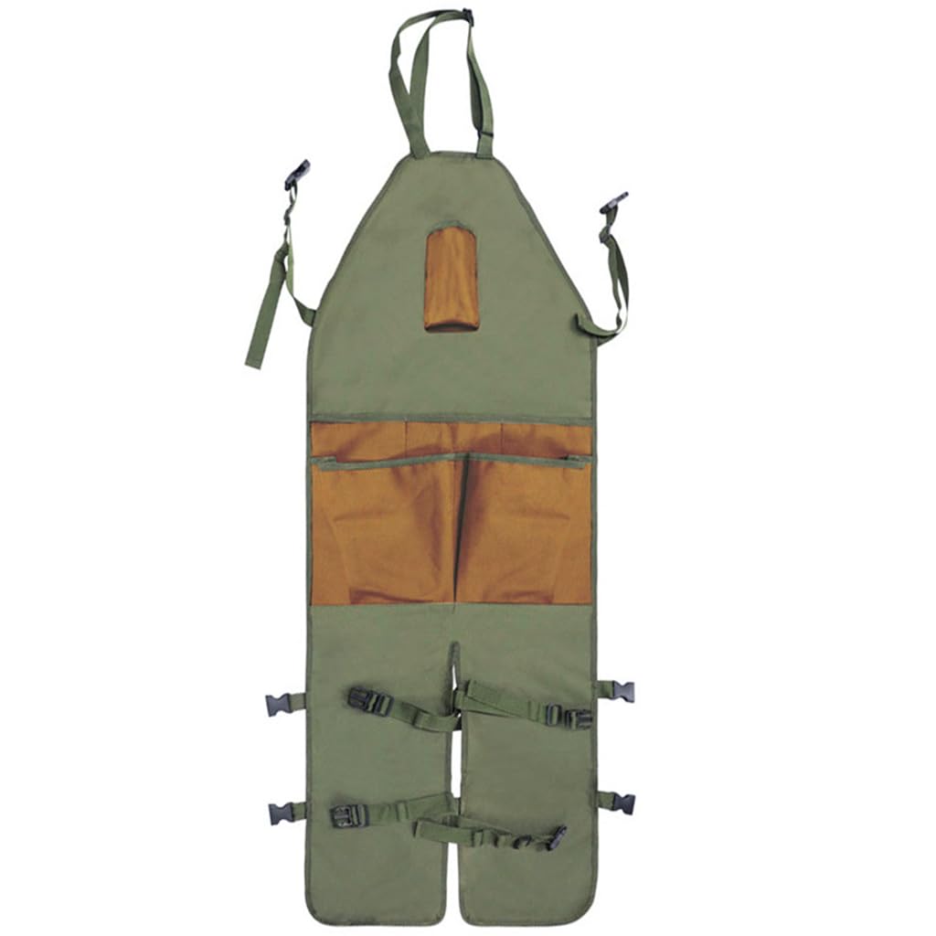 HASTHIP Waterproof Apron for Metalworking, Gardening, Carpentry with Leg Cover & Tool Pockets, Heavy Duty Oxford Cloth Dustproof Apron, Adjustable Apron for Kitchen, Handwork, Woodenwork, Gardening HASTHIP Waterproof Apron for Metalworking, Gardening, Carpentry with Leg Cover & Tool Pockets, Heavy Duty Oxford Cloth Dustproof Apron, Adjustable Apron for Kitchen, Handwork, Woodenwork, Gardening